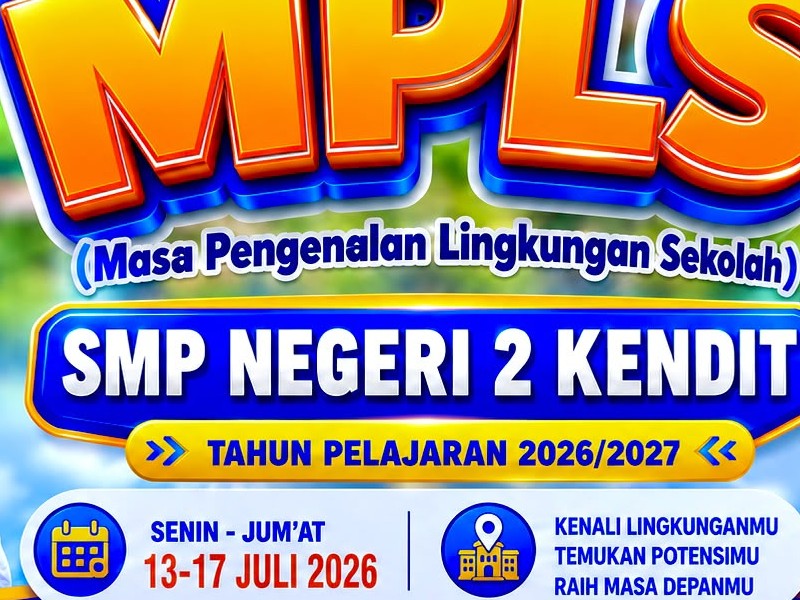 Kegiatan MPLS SMP Negeri 2 Kendit Tahun Pelajaran 2026/2027